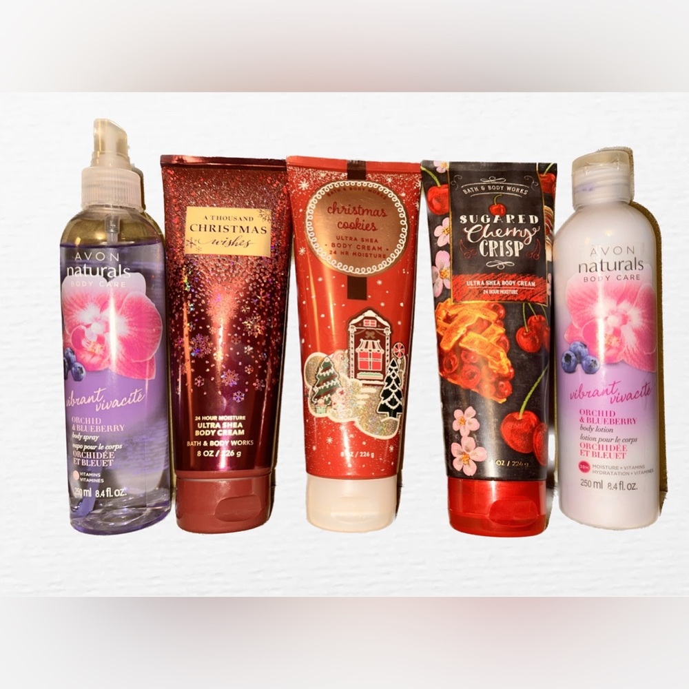Bath and Body Works Ultra Shea Body Cream and Avon Lot